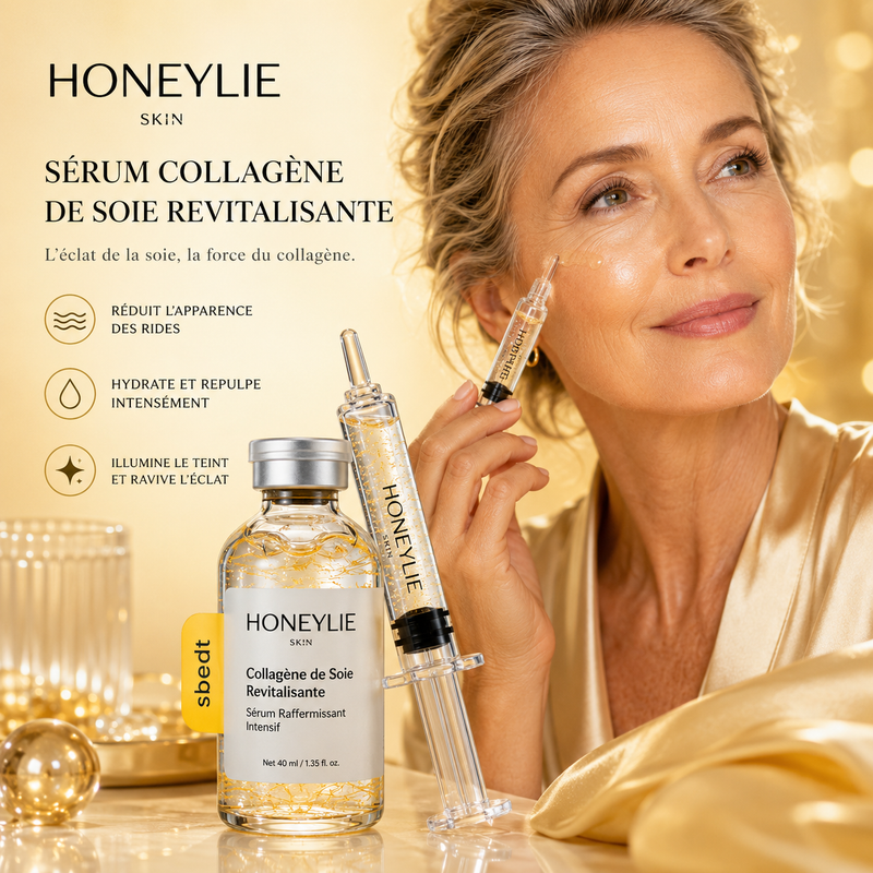 sérum collagène de soie